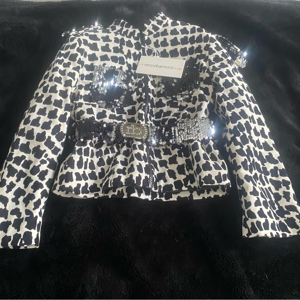 Roccobarocco girls jacket Authentic
